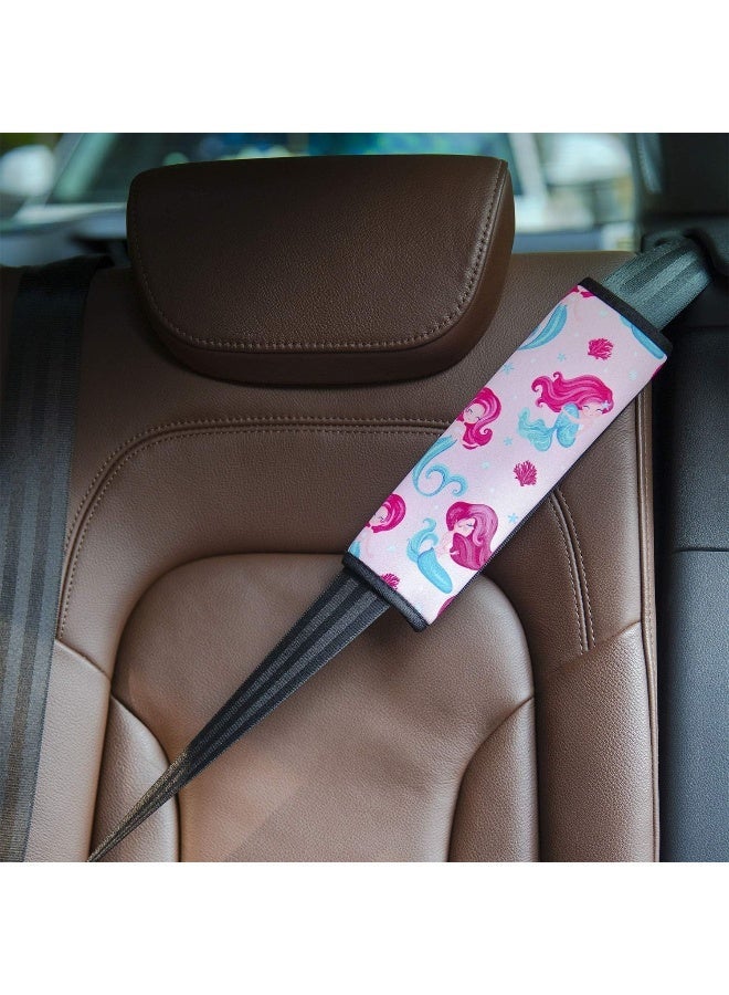 YR Seat Belt Cover for Kids, Soft Comfort Seat Belt Cushion for Children, Cute Cartoon Pattern Car Seat Belt Pads Cover for Girls and Boys - Image 3
